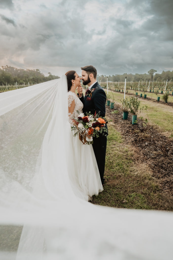 wedding at ever after farms in mims FL